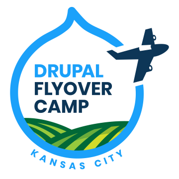 Kansas City Drupal Flyover Camp Logo